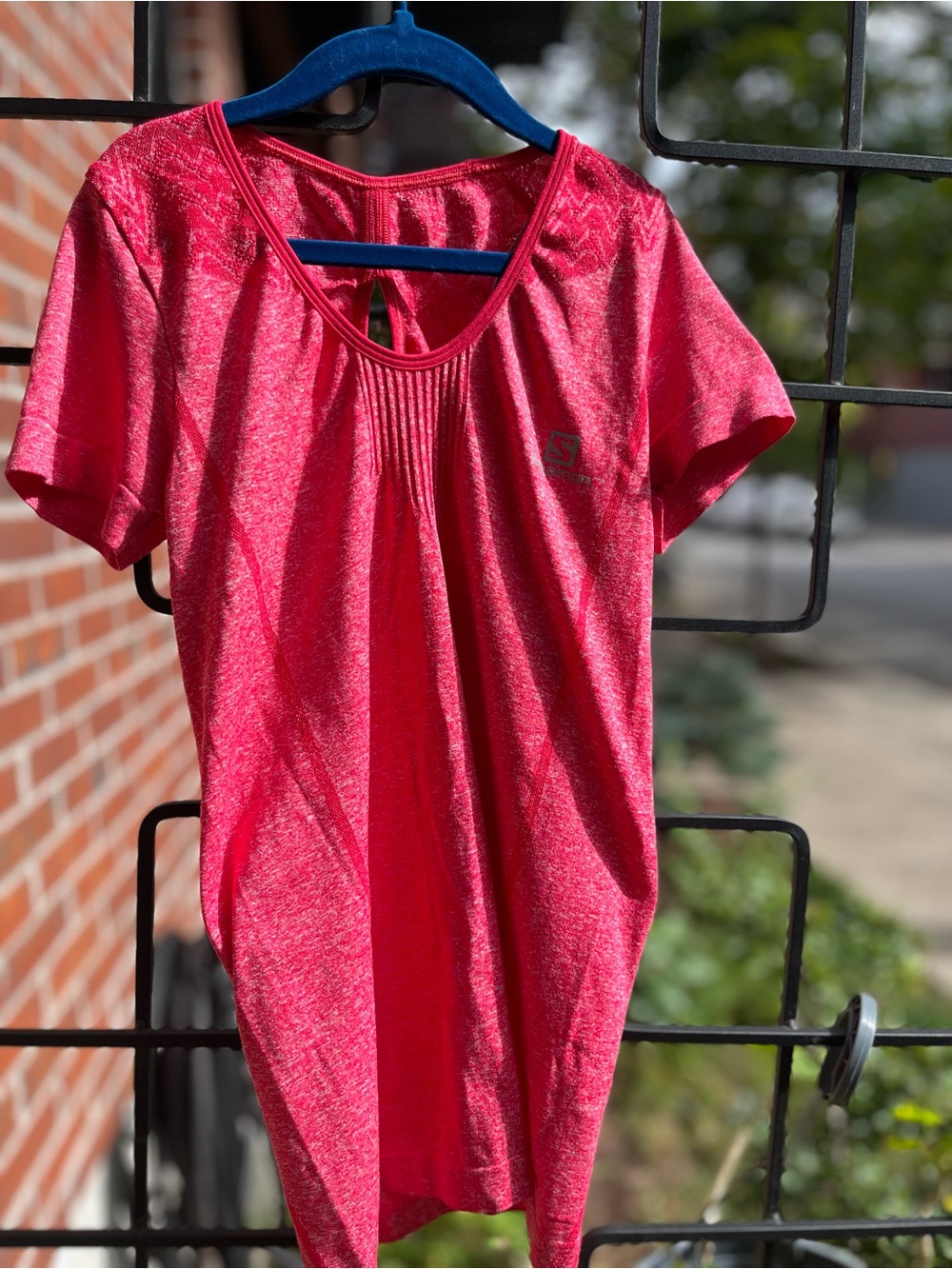 Salomon Women's Short-Sleeve Active Tee - Hot Pink